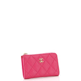Key Pouch Quilted Caviar