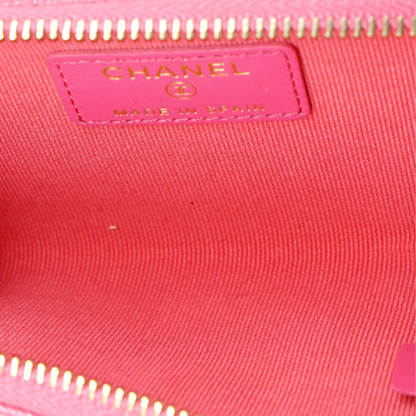 Key Pouch Quilted Caviar