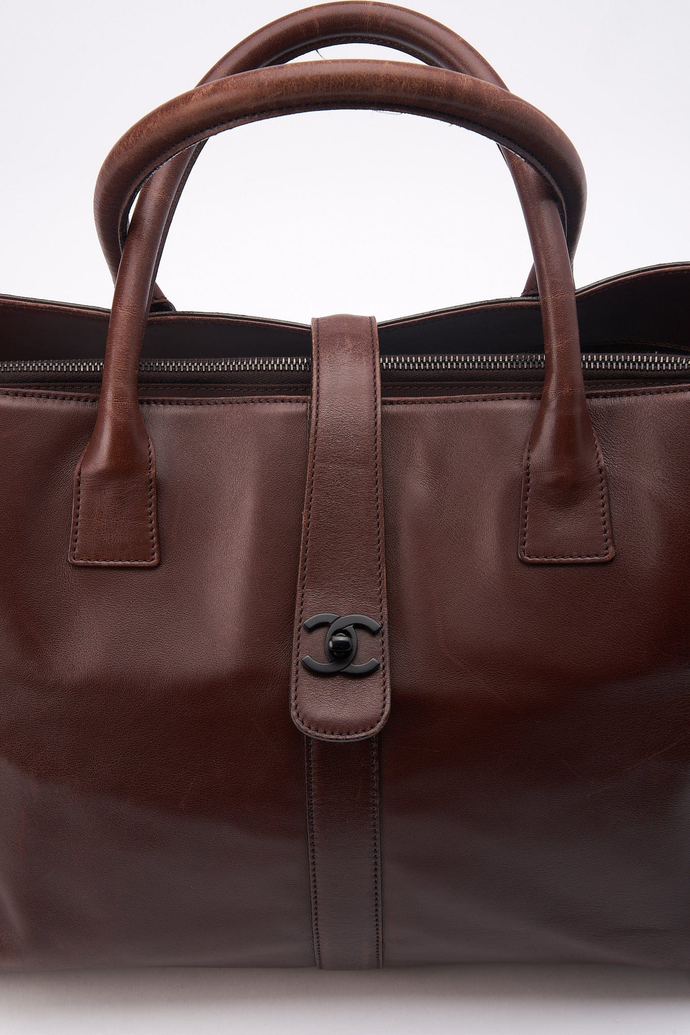Chanel Brown Tote Bag