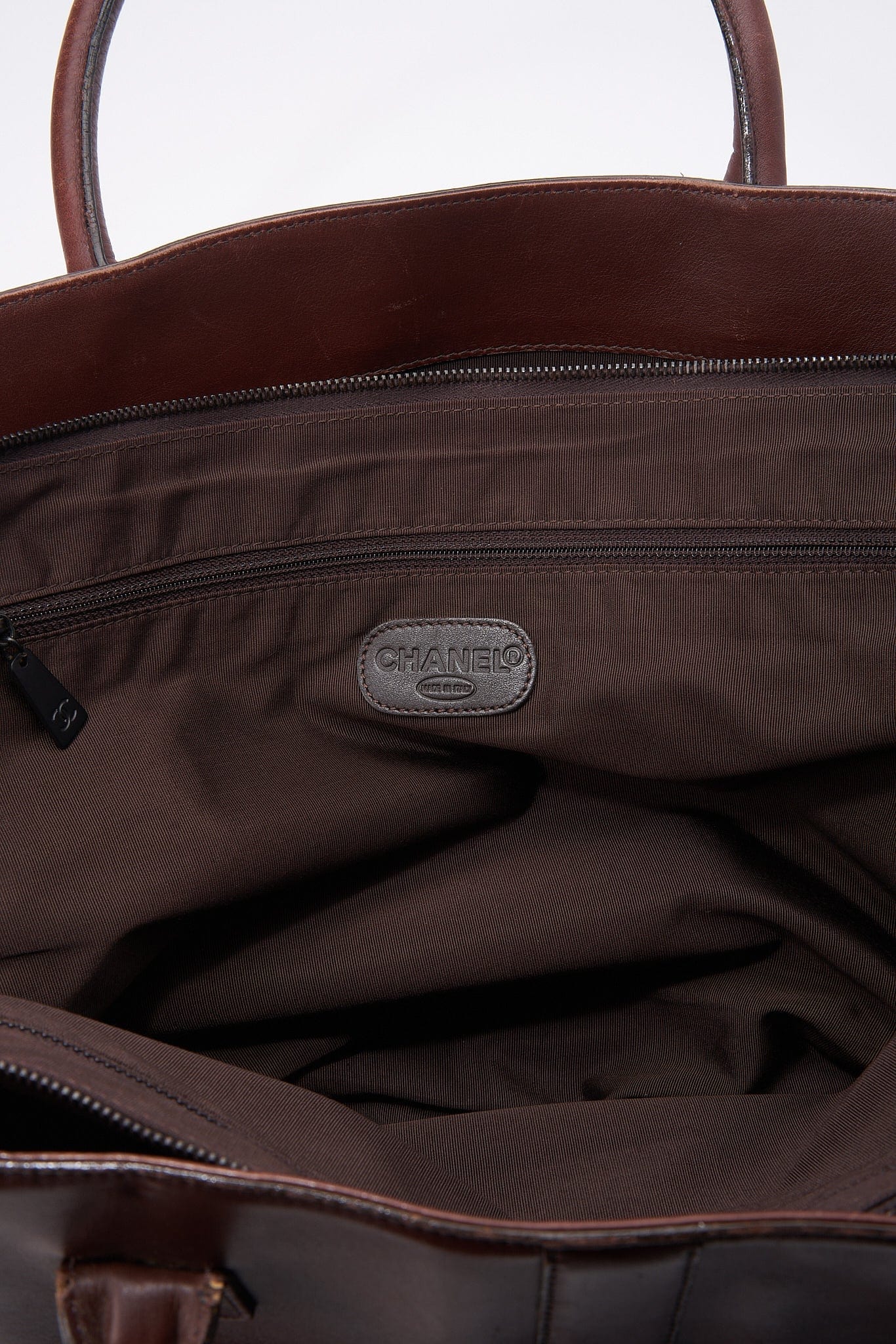 Chanel Brown Tote Bag