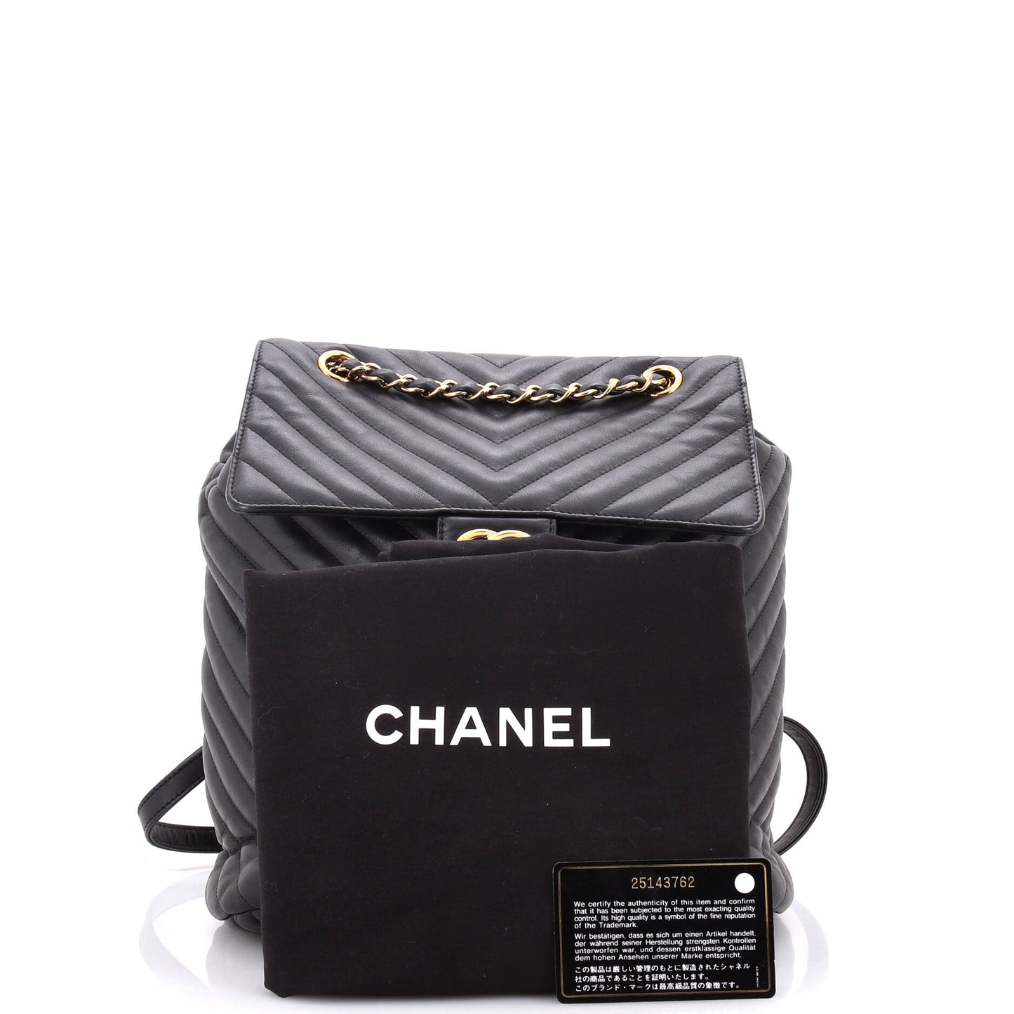 Urban Spirit Backpack Chevron Leather Large