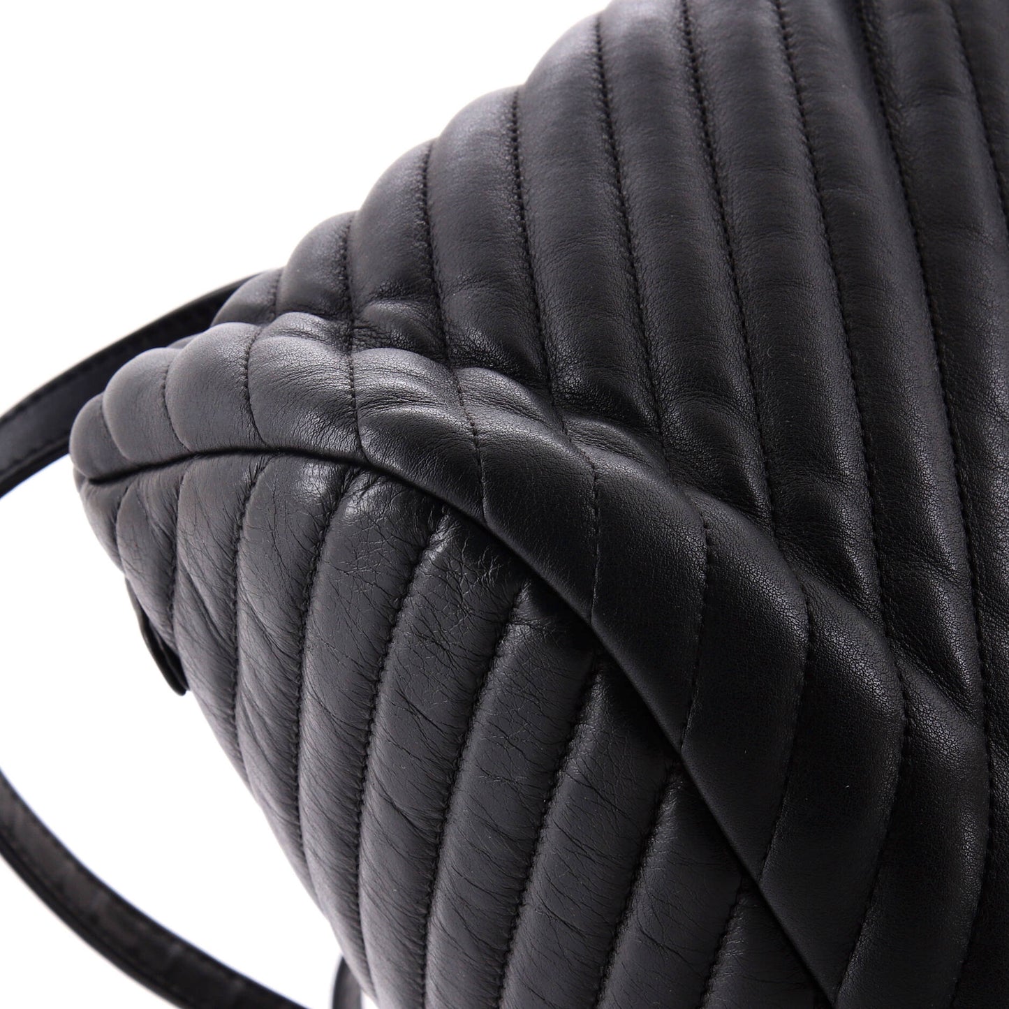 Urban Spirit Backpack Chevron Leather Large