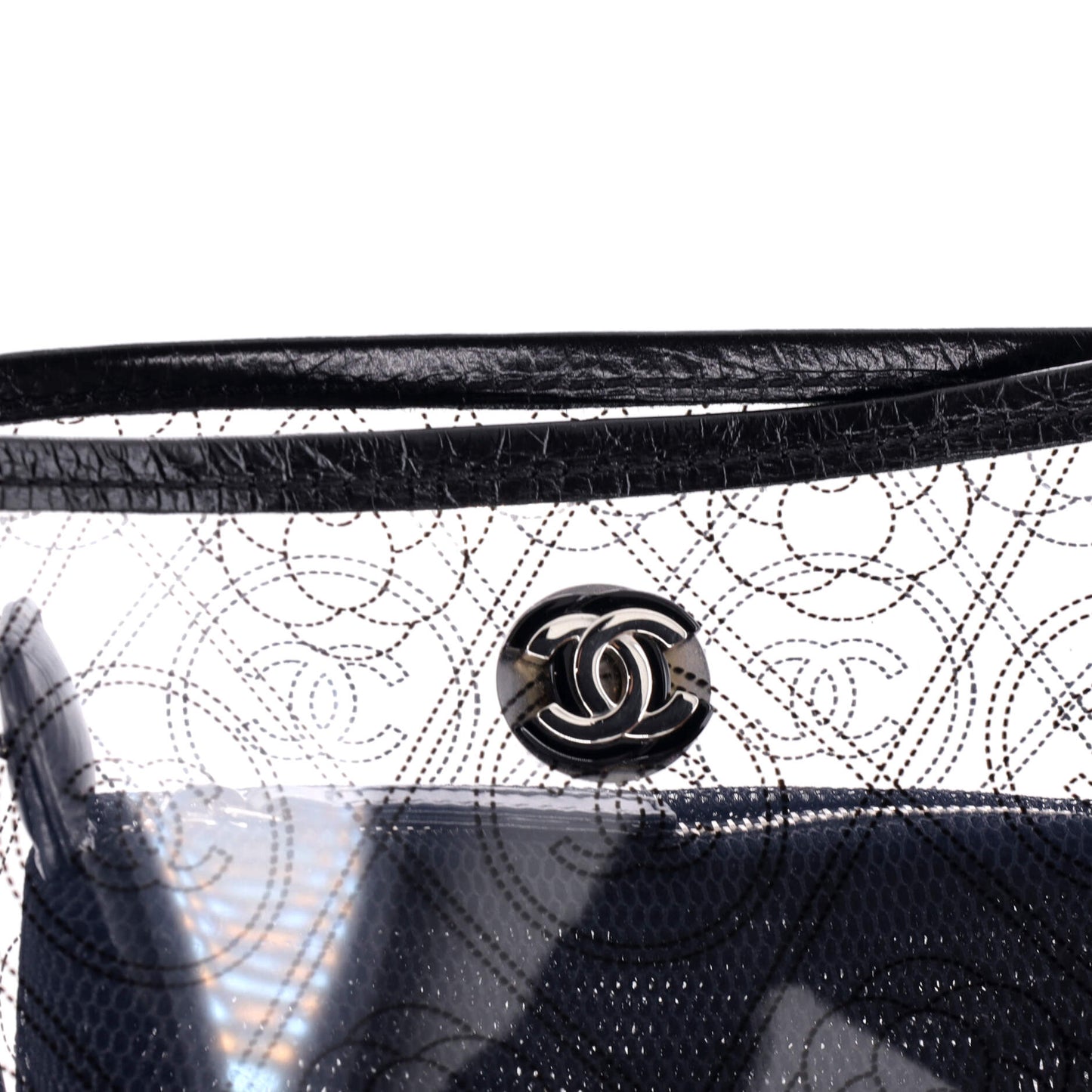 Camellia Coco Bucket Bag Printed PVC Small