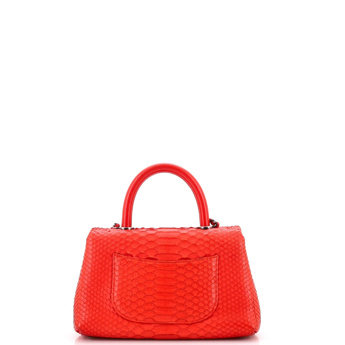 Coco Top Handle Bag Python Mini