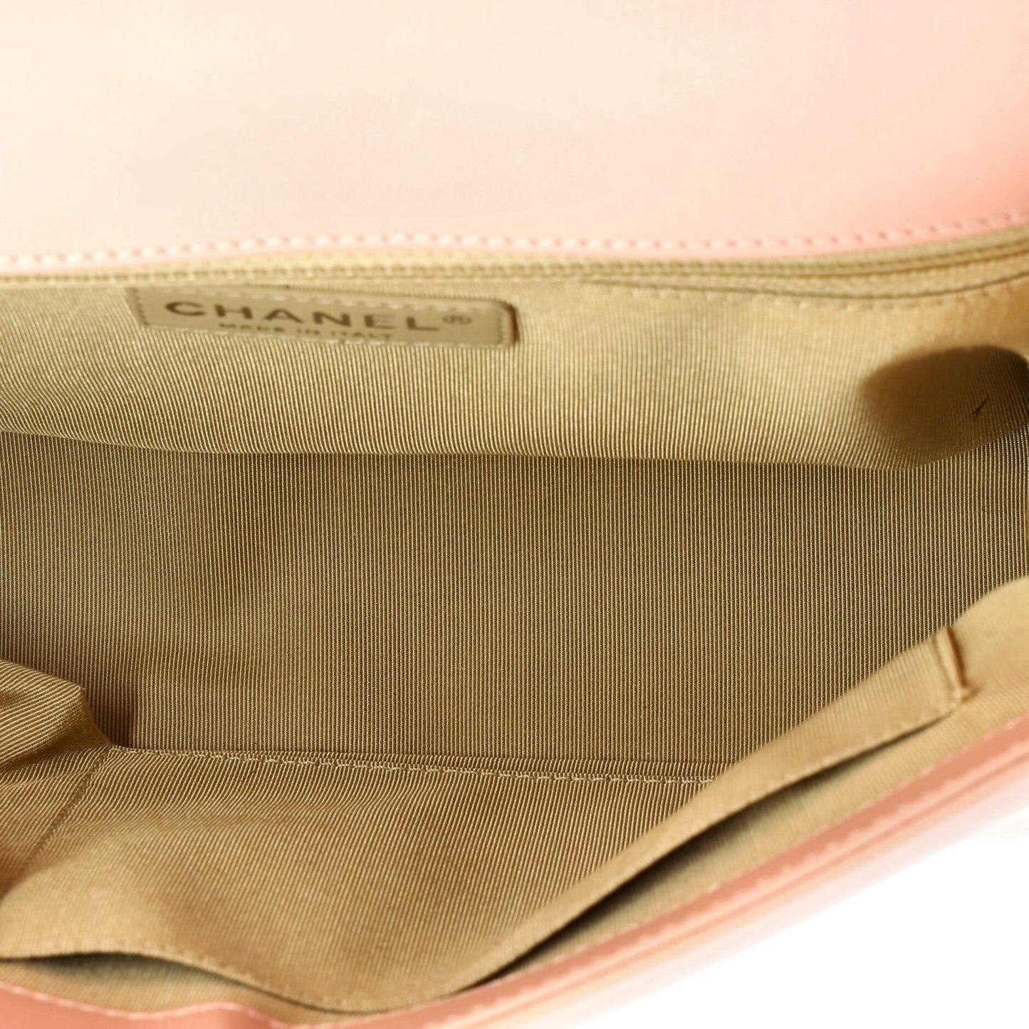 Boy Flap Bag Chevron Patent Old Medium