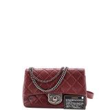 Double Carry Chain Waist Bag Quilted Goatskin Small