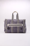 Chanel 2005 Logo Printed Striped Bag
