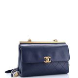 Coco Luxe Flap Bag Quilted Calfskin Medium
