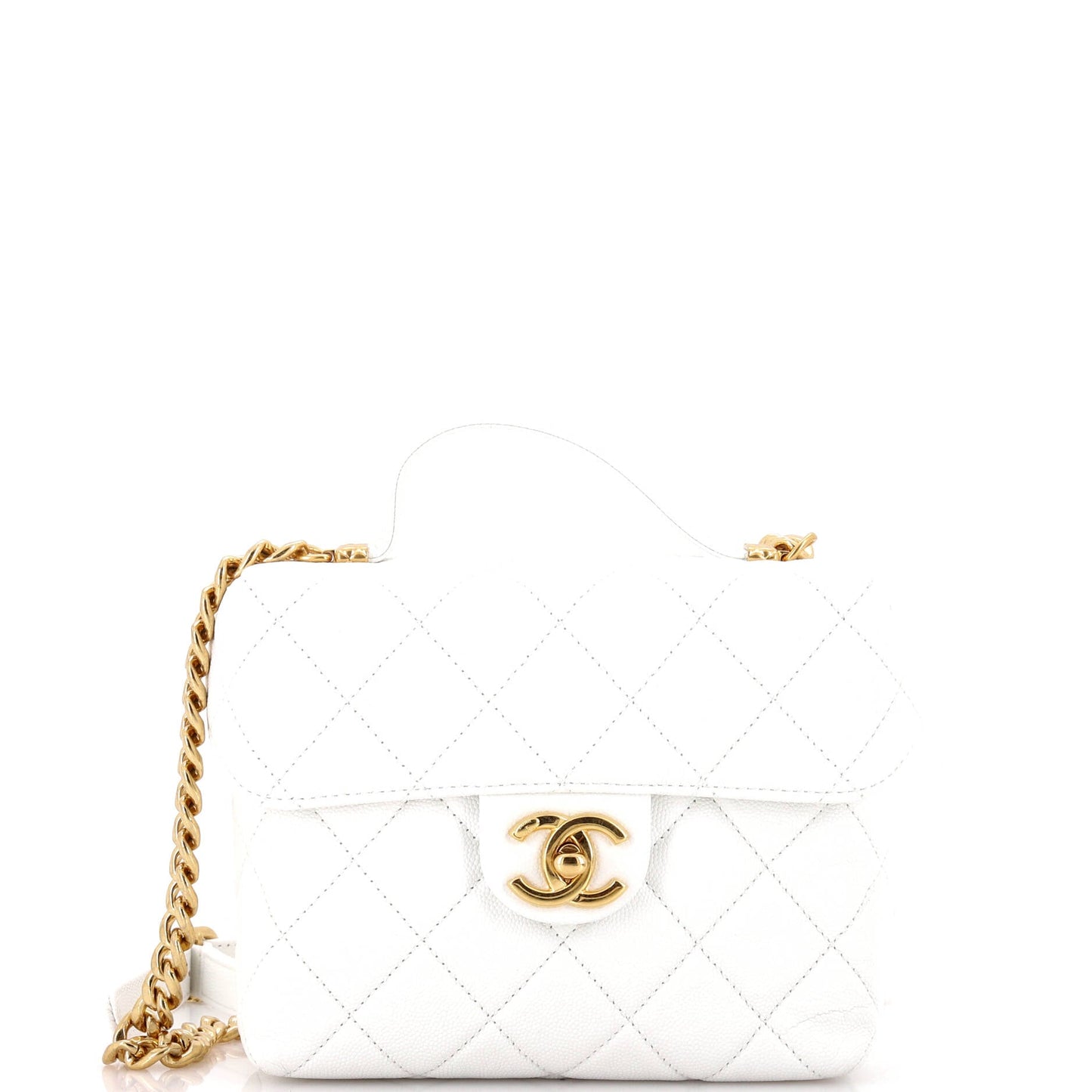 Handy Box Vanity Case Quilted Caviar