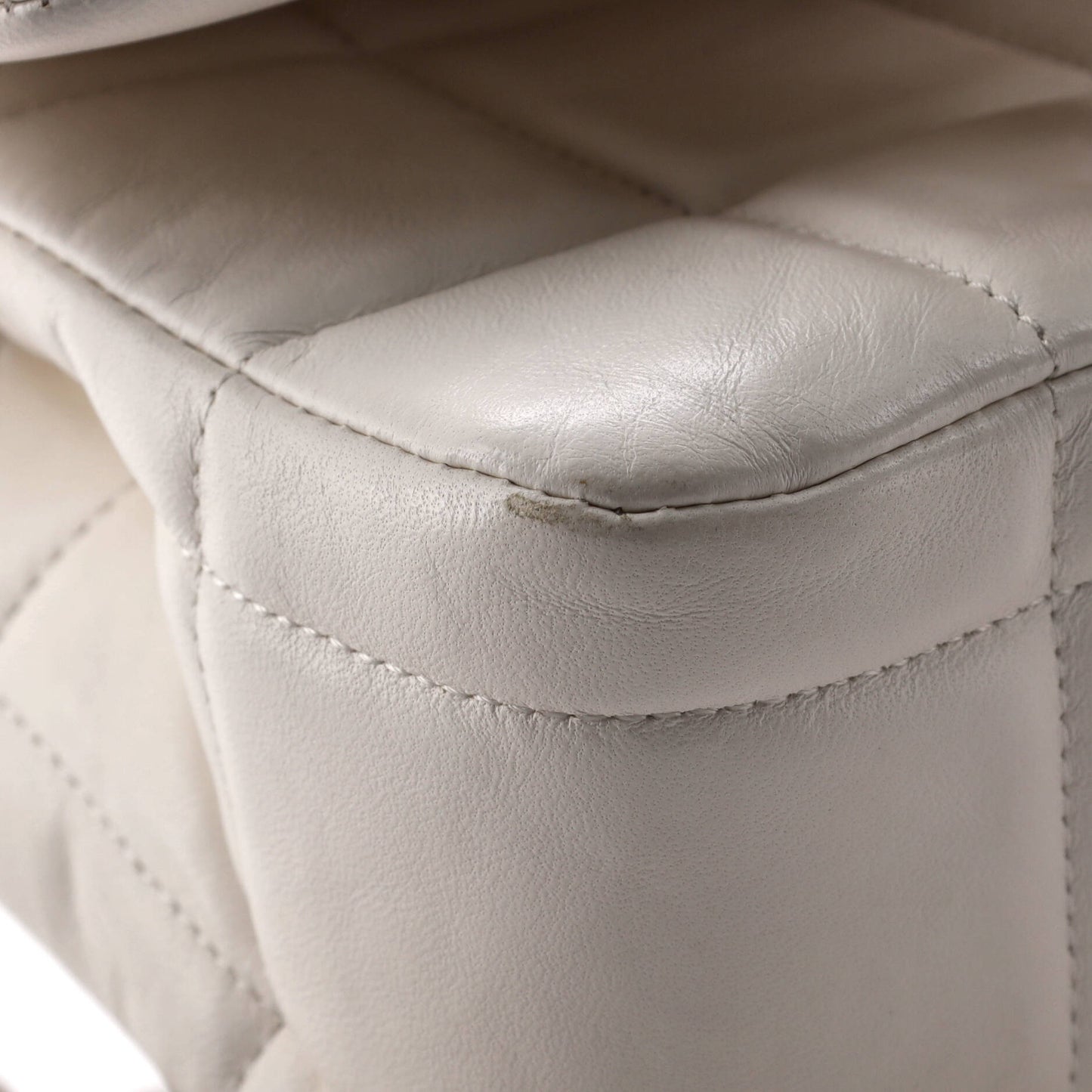 Monacoco Logo Blocks Square Flap Bag Quilted Lambskin with Resin Mini