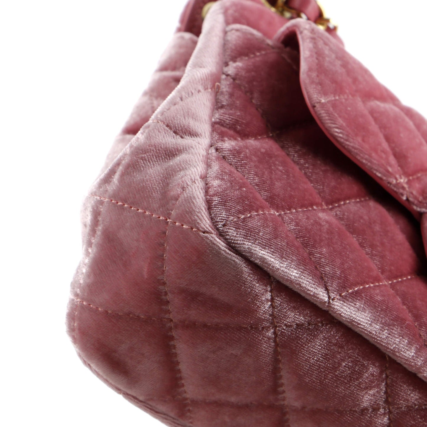 Wavy CC Hobo Quilted Velvet Small