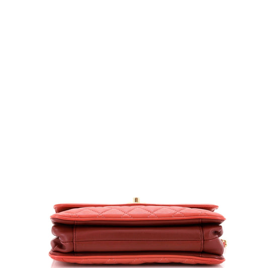 Daily Companion Coco   Flap Bag Quilted Lambskin Medium