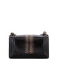 Boy Flap Bag Python and Patent Old Medium