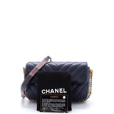 Chain Around CC Flap Bag Chevron Lambskin Mini