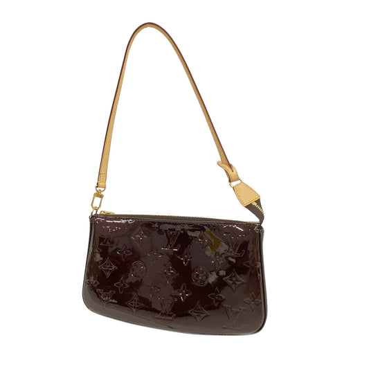 Louis Vuitton Pochette Accessoires  Patent Leather Clutch Bag