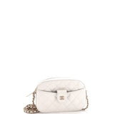 Camera Case Bag Quilted Caviar Mini