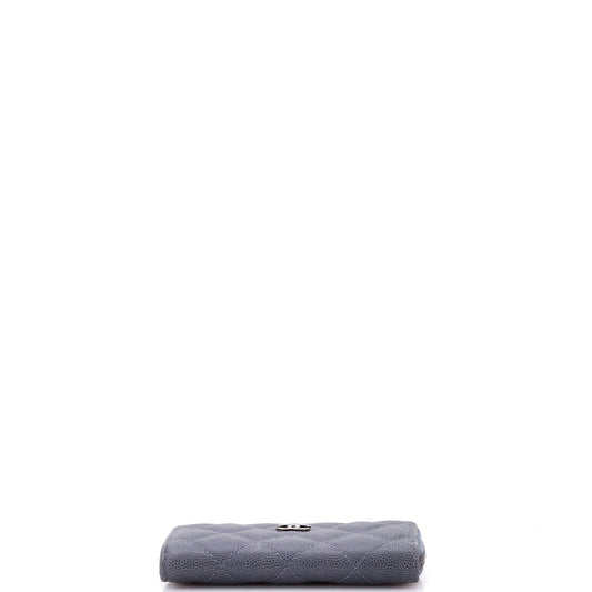 Key Pouch Quilted Caviar