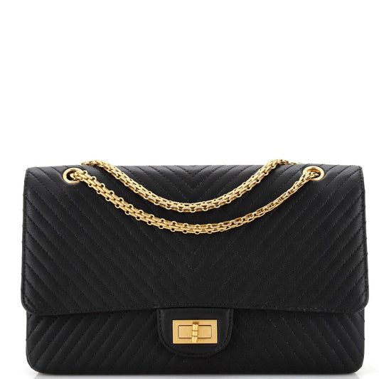 CHANEL Reissue 2.55 Flap Bag Chevron Sheepskin 227