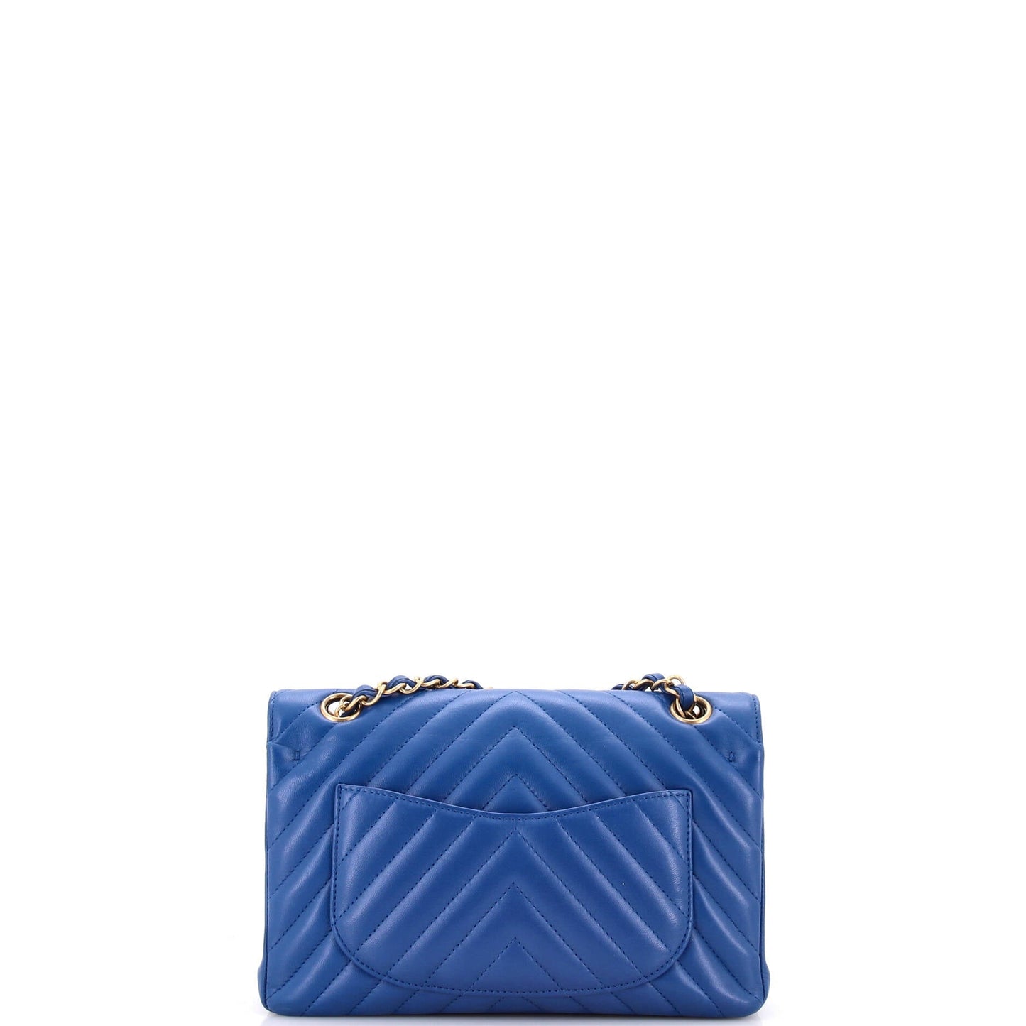 Classic Double Flap Bag Chevron Lambskin Small