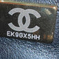 Crystal Logo Letters Chain Handle Flap Bag Quilted Lambskin Mini
