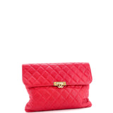 Golden Class O Case Clutch Quilted Caviar Medium