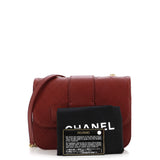 Front Chain Flap Bag Quilted Sheepskin Medium
