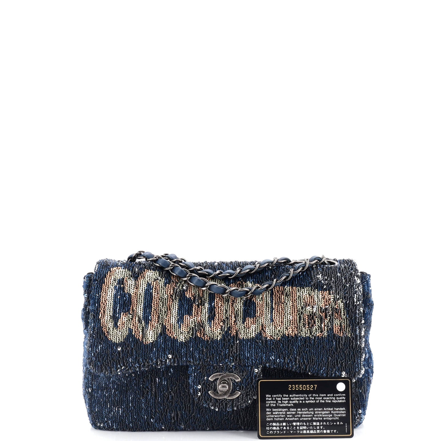 Coco Cuba Flap Bag Sequins Medium