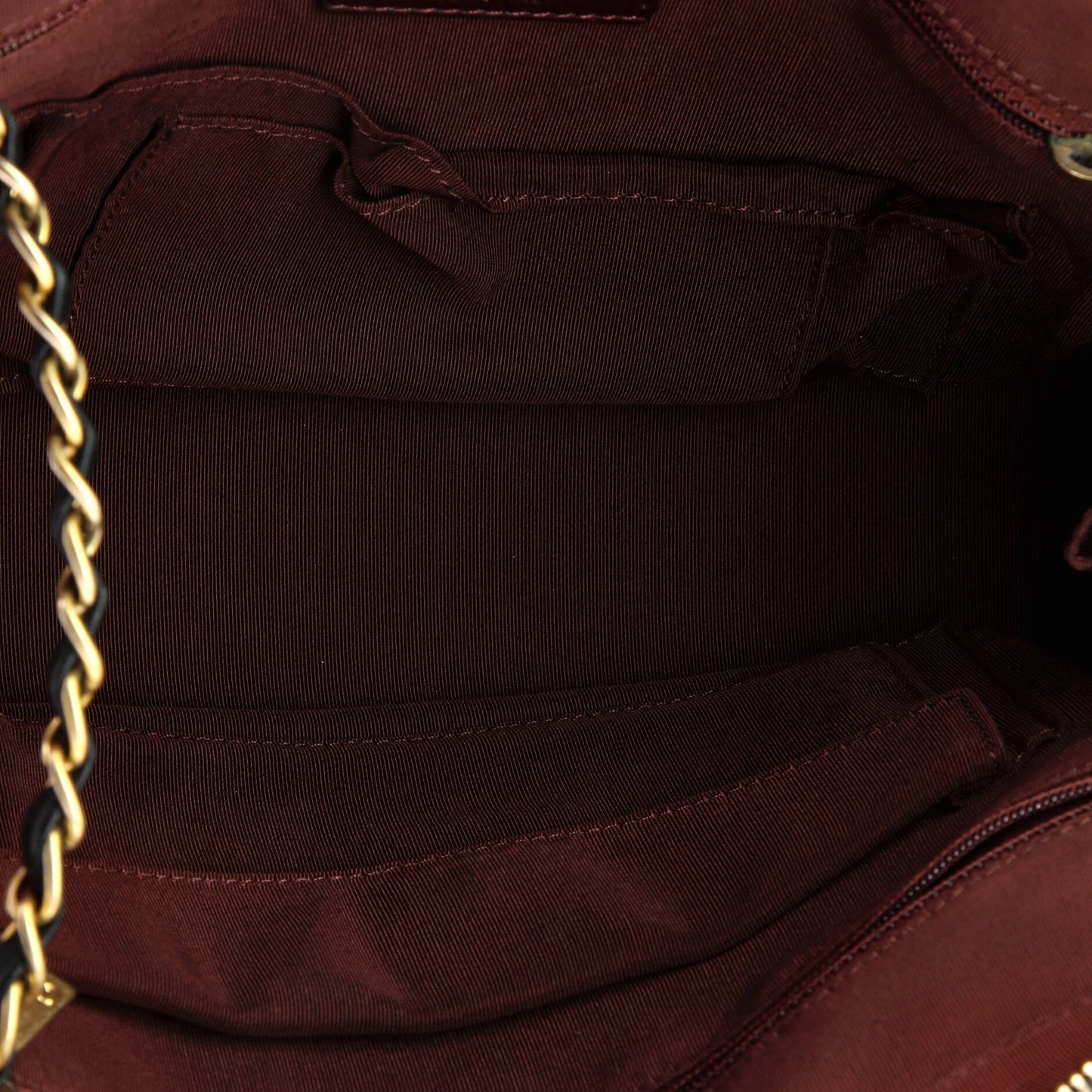 CC Charm Camera Bag Chevron Lambskin Medium