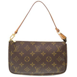 Louis Vuitton Pochette Accessoires  Canvas Clutch Bag