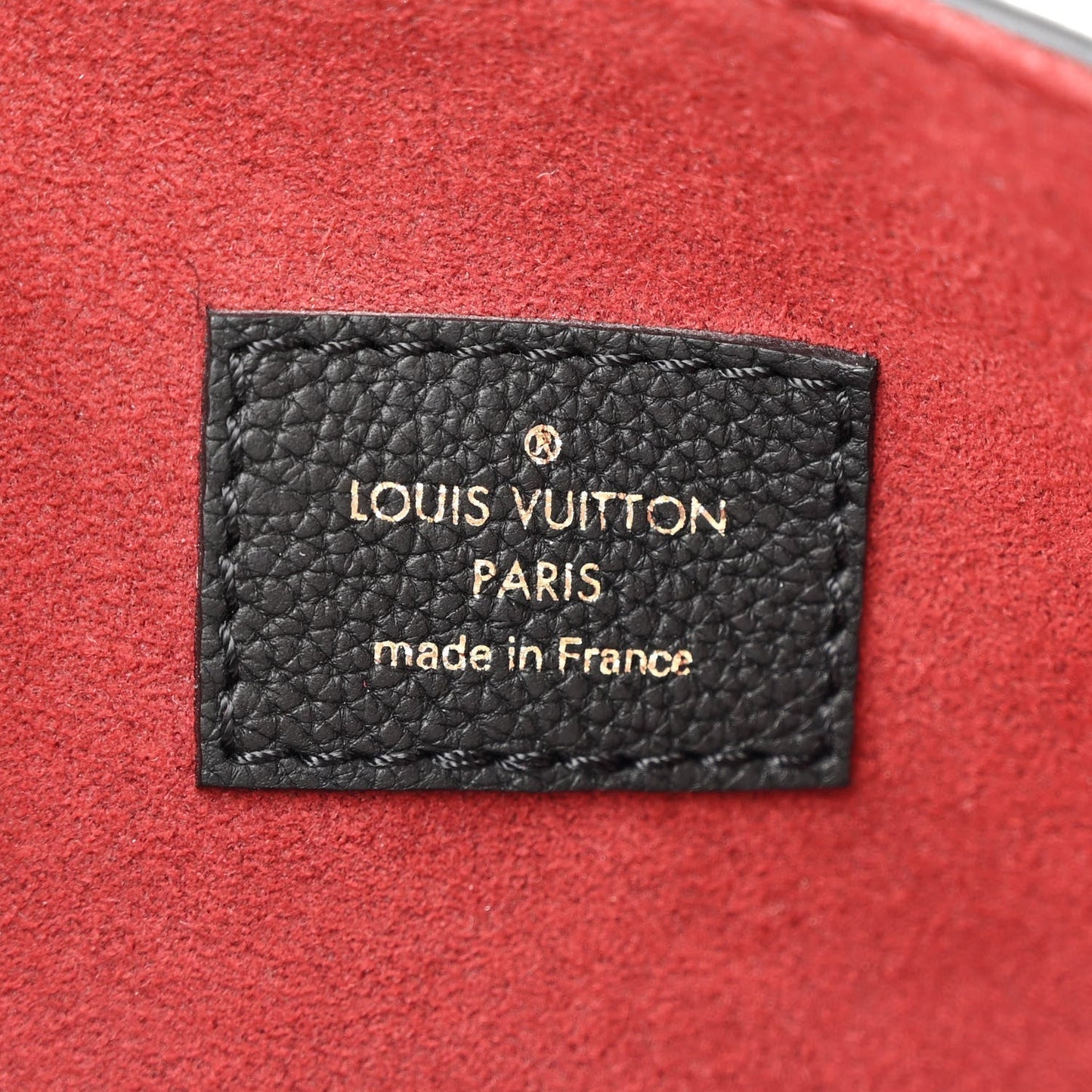 Louis Vuitton Grained Calfskin Lockme Shopper Black