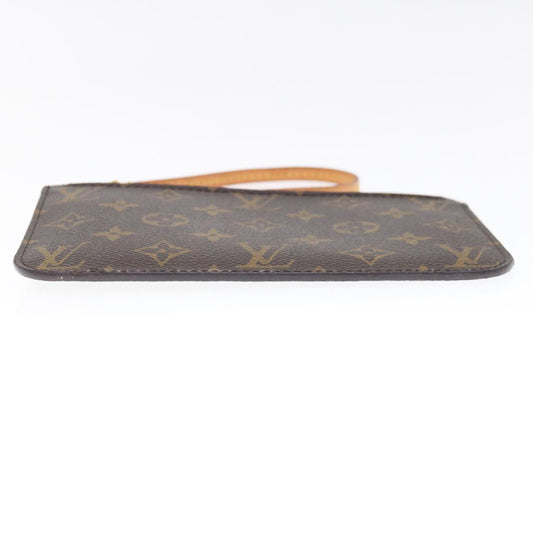 Louis Vuitton Neverfull  Canvas Clutch Bag