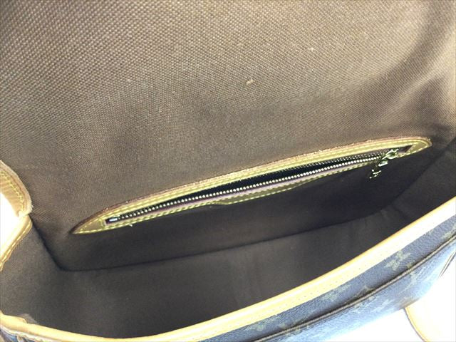 Louis Vuitton Sologne Rogue Shoulder Bag Monogram Brown