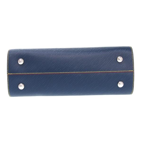 Louis Vuitton Epi Twist Tote Bag Navy Blue