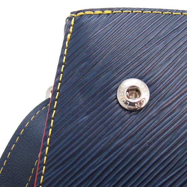 Louis Vuitton Epi Twist Tote Bag Navy Blue