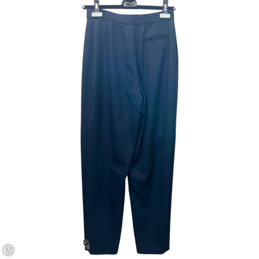 Pants Luxury Designer By Chanel In Navy, Size: 6