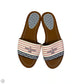Sandals Luxury Designer By Louis Vuitton In Blue & Red & White, Size: 7
