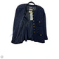 Blazer Luxury Designer By Chanel In Navy, Size: S