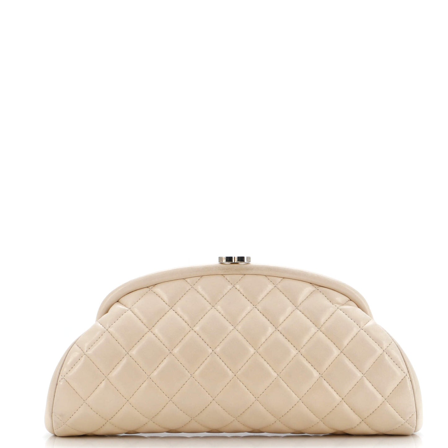 Charm O Case Pouch Chevron Lambskin Medium