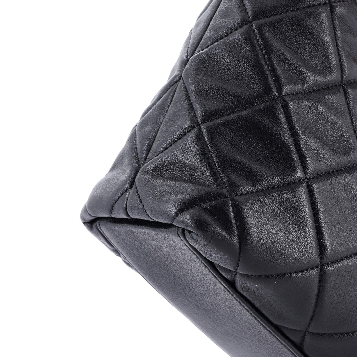 Close To Me Hobo Quilted Lambskin Small
