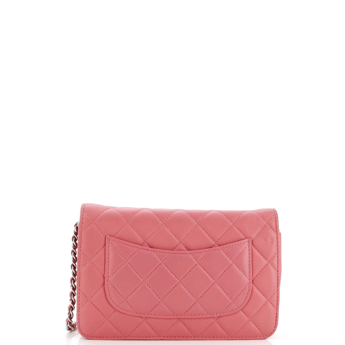 Wallet on Chain Quilted Lambskin