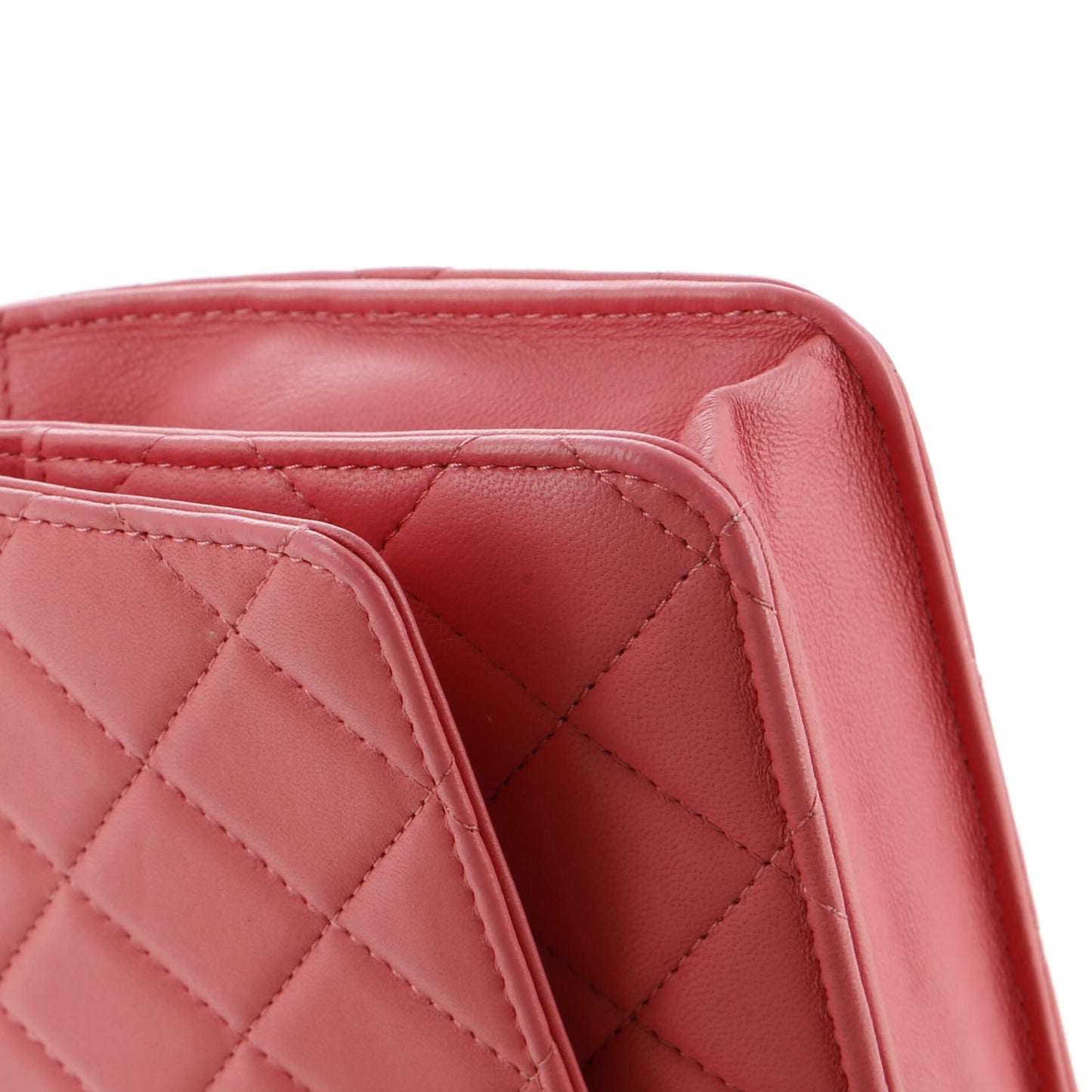 Wallet on Chain Quilted Lambskin