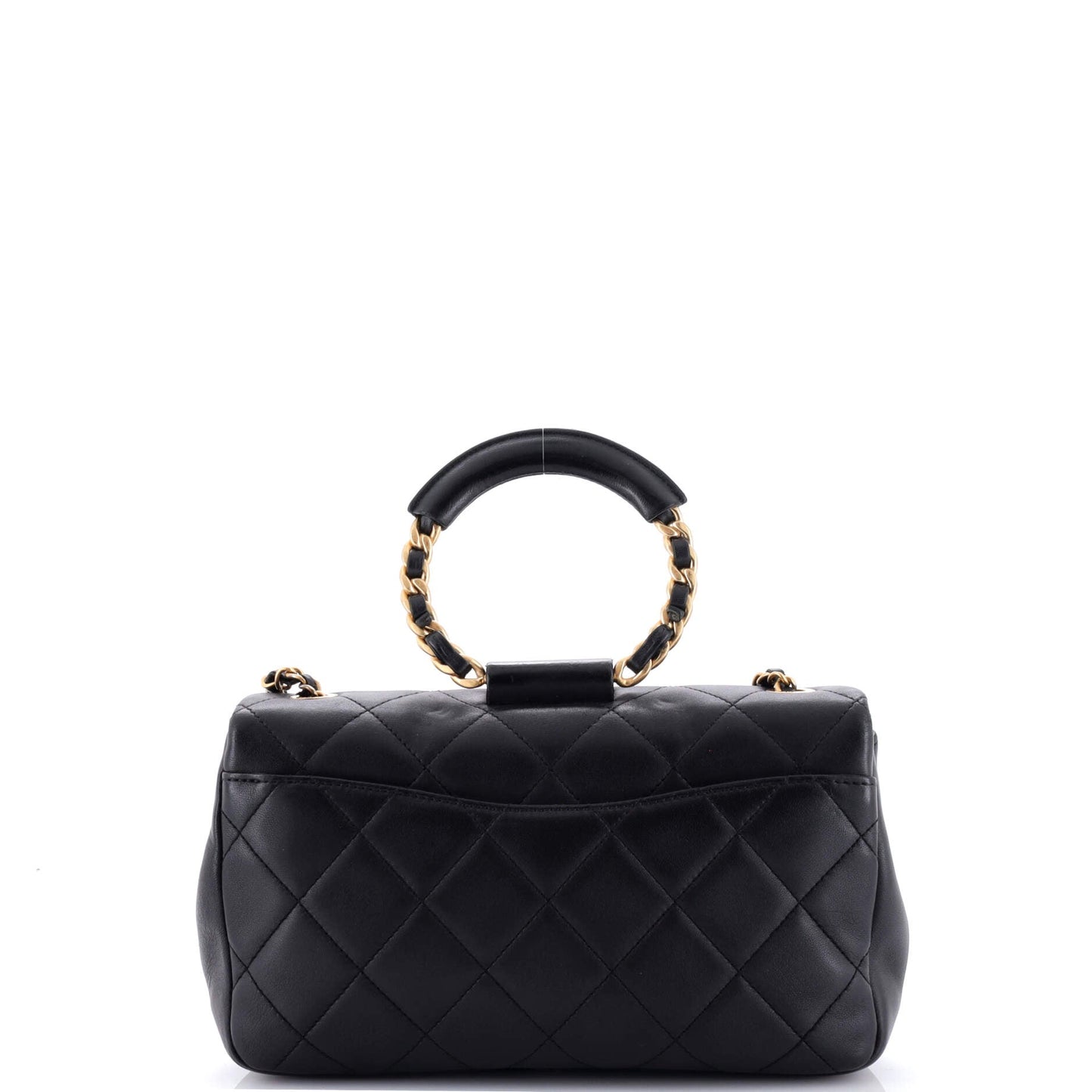 In The Loop Flap Bag Quilted Lambskin Medium