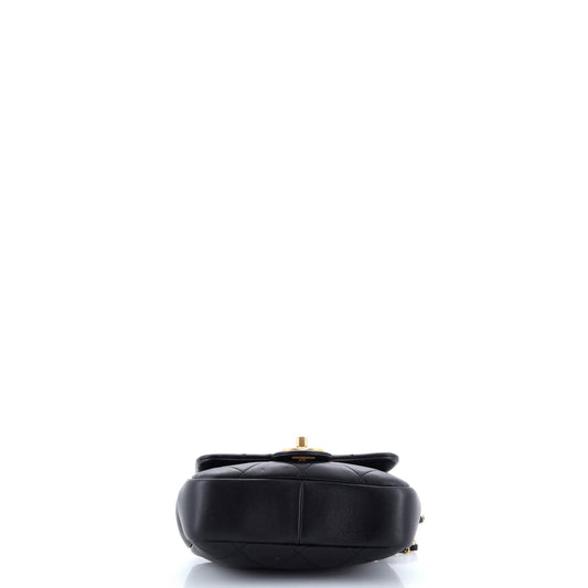 In The Loop Flap Bag Quilted Lambskin Small