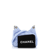 Wavy CC Hobo Quilted Caviar Small