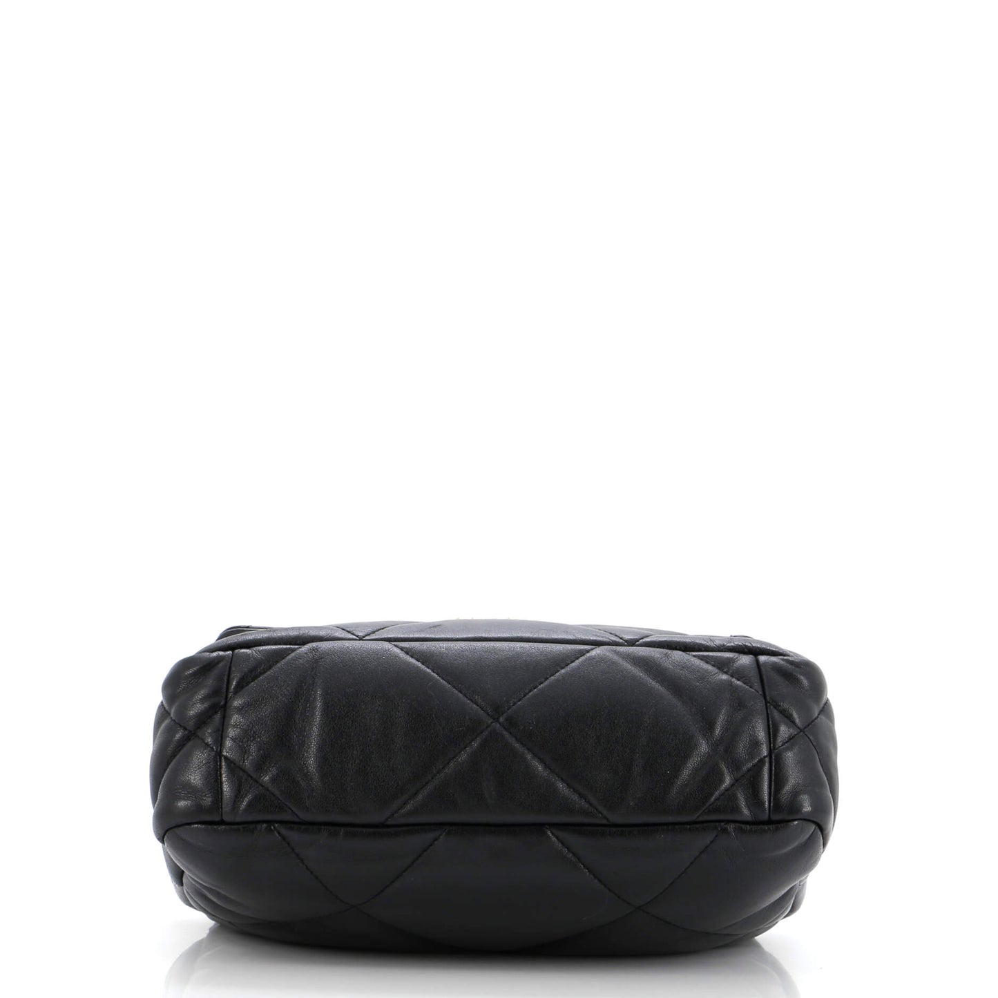 19 Flap Bag Quilted Leather Medium