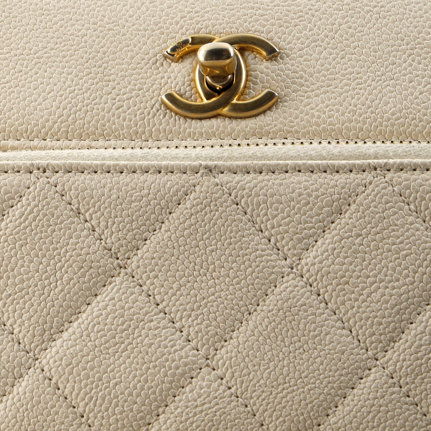 Business Affinity Flap Messenger Bag Caviar