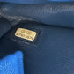 Classic Double Flap Bag Quilted Multicolor Denim Medium