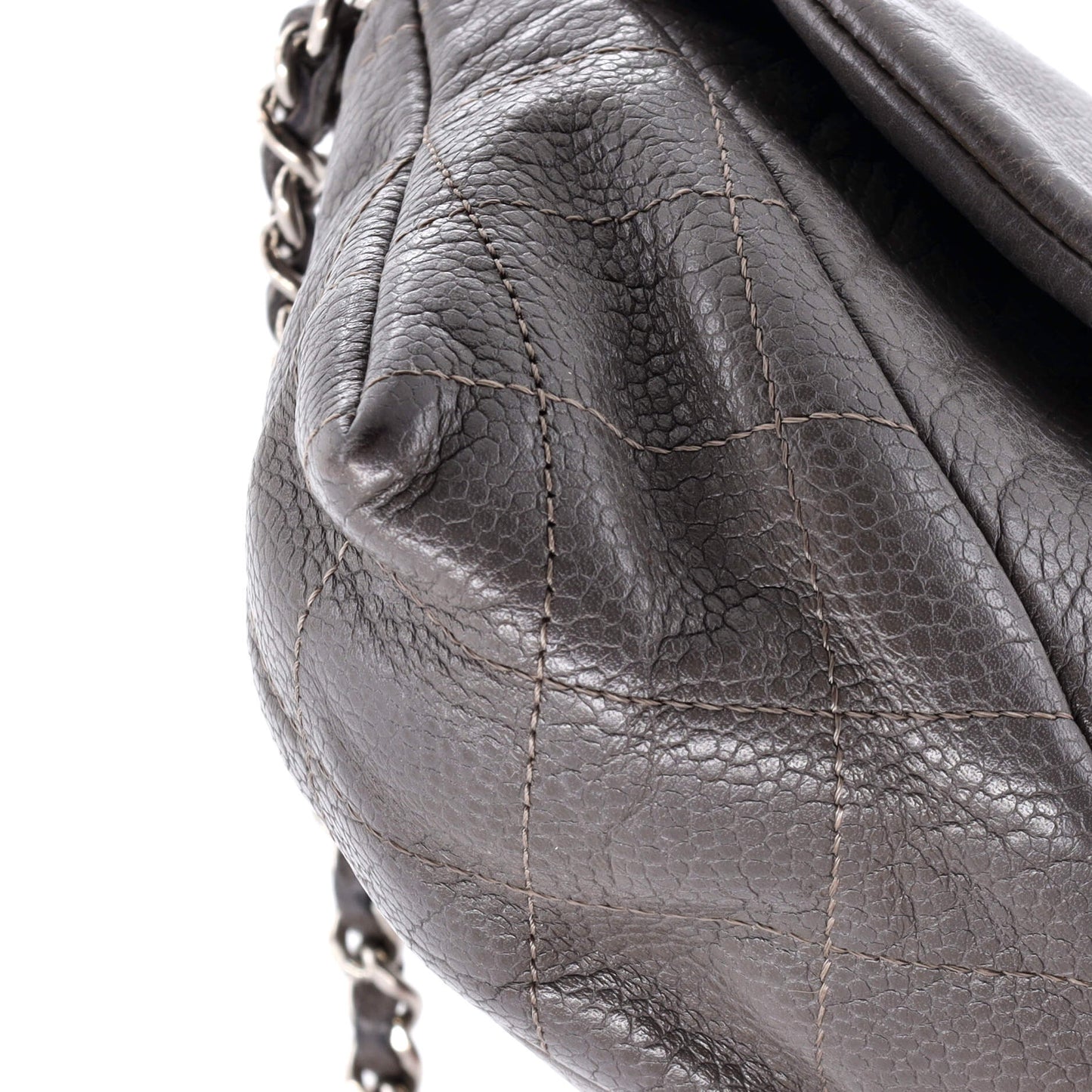 Half Moon Wallet on Chain Caviar