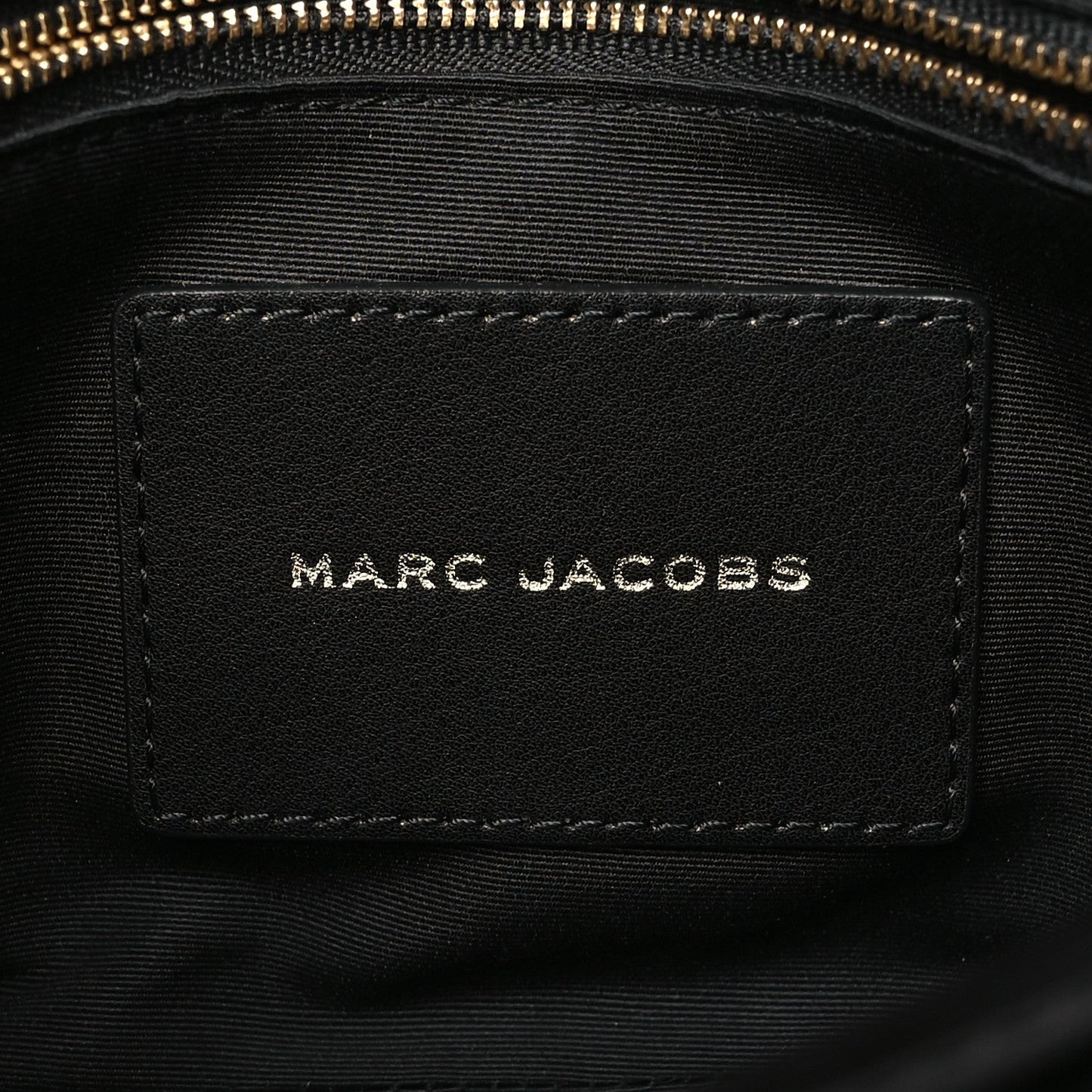 Marc Jacobs Calfskin The J Marc Shoulder Bag Black