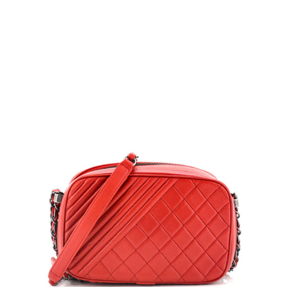 Coco Boy Camera Bag Quilted Leather Small